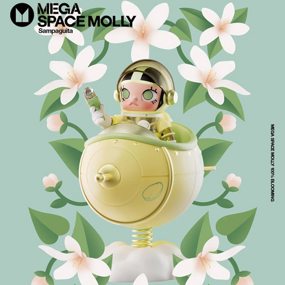 Mega Space Molly 100% Blooming Series - Sampaguita Limited Philippines