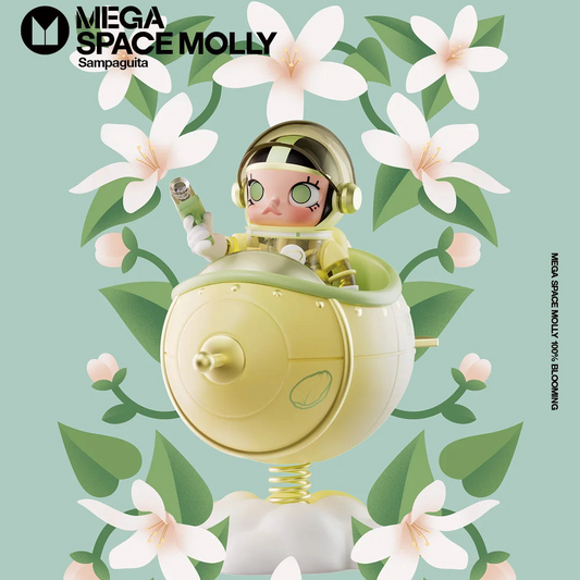 Mega Space Molly 100% Blooming Series - Sampaguita Limited Philippines