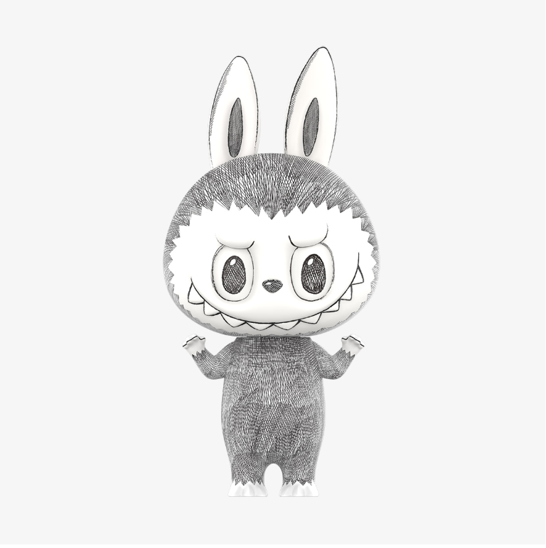 MEGA LABUBU 400% Sketch