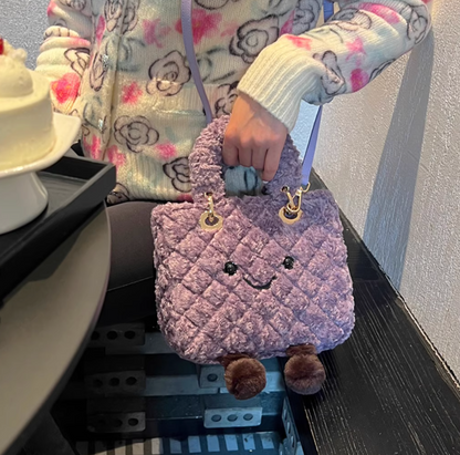 Classic Lilac Taro Lady Fluff Bag