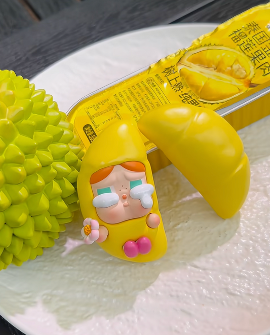 Crybaby Golden Durian Bliss – Handcrafted Customize Toy