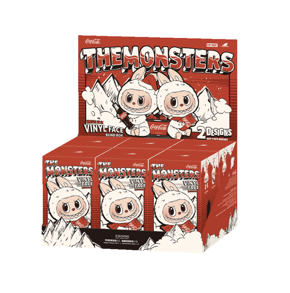 THE MONSTERS COCA-COLA SERIES-Vinyl Face Blind Box
