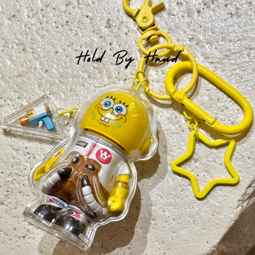 Original Space Molly 100% Pop Mart Keychain Bag Pendant