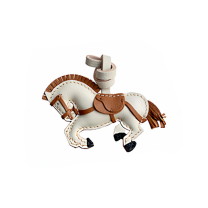 Equinox Horse Leather Charm