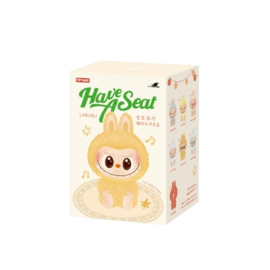 The Monsters Labubu Have a Seat Vinyl Face Blind Box