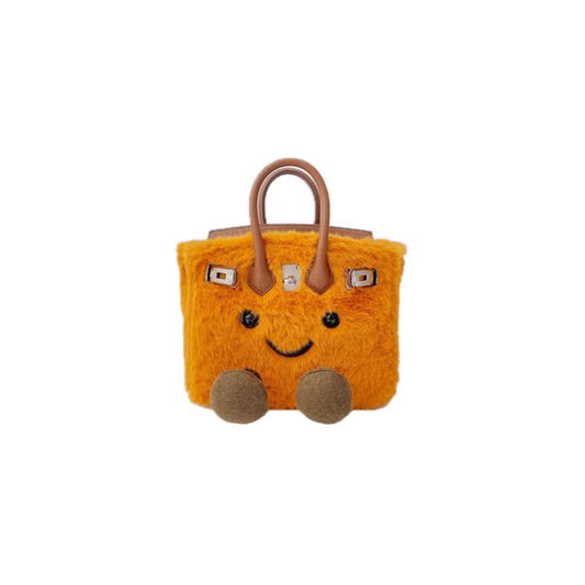 Petite Amber Orange Fluff BK Bag