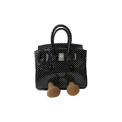 Petite Midnight Dot Fluff BK Bag