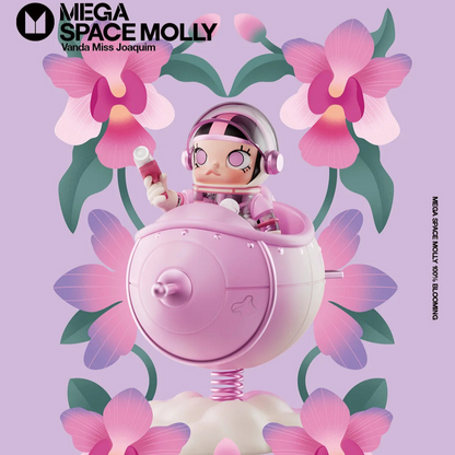Mega Space Molly 100% Blooming Series - Vanda Miss Joaquim Limited Sigapore
