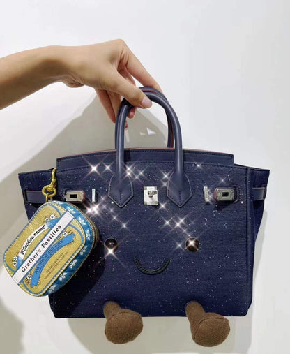 Classic Midnight Celeste Fluff BK Bag