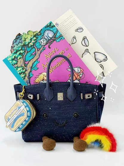 Classic Midnight Celeste Fluff BK Bag