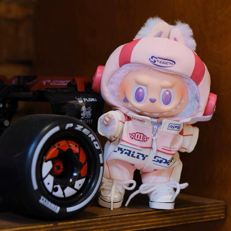 Labubu Biker Handmade Costume Outfit | Fits 17cm | Sporty Summer Style