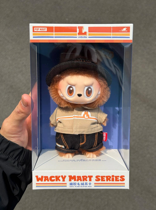Labubu Wacky Mart Vinyl Plush Figure 17cm – Blister Pack