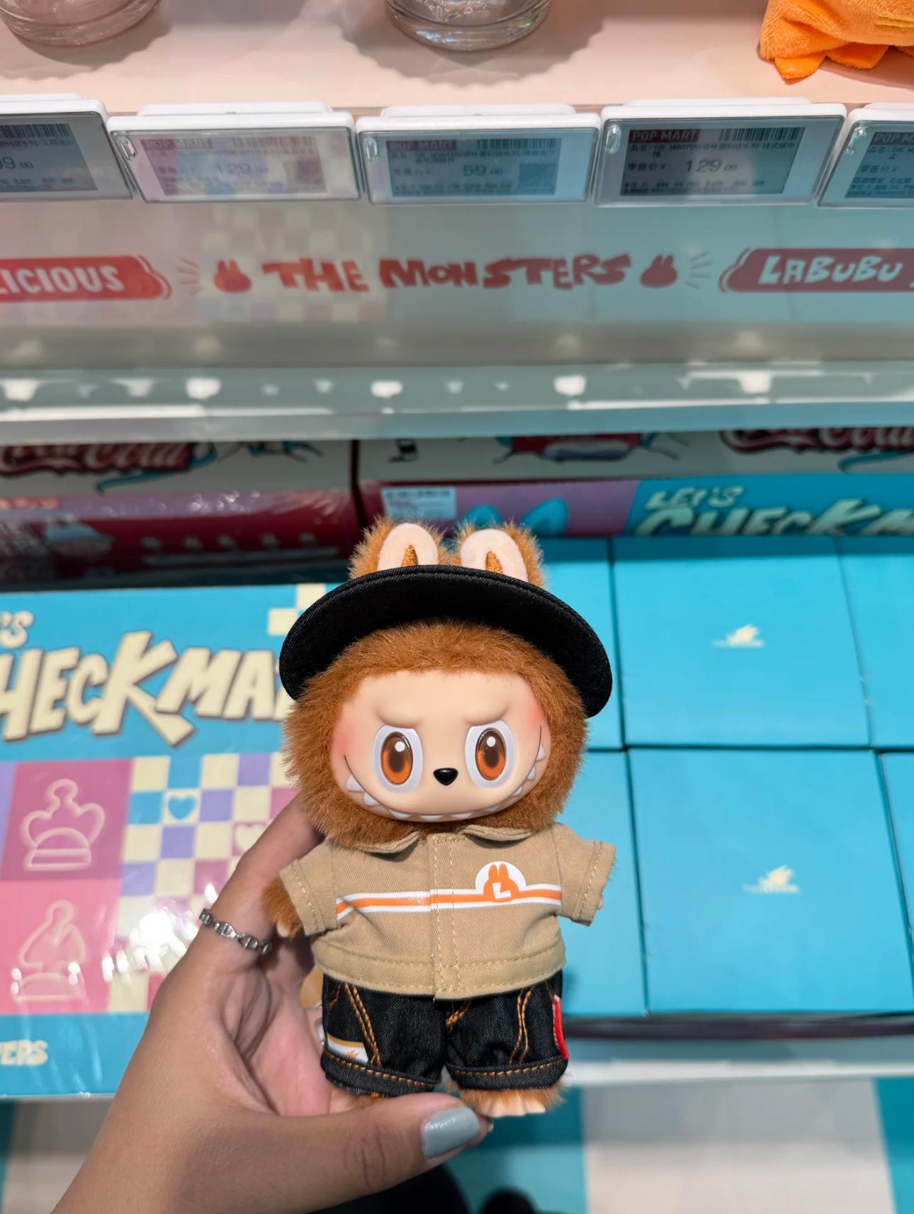 Labubu Wacky Mart Vinyl Plush Figure 17cm – Blister Pack