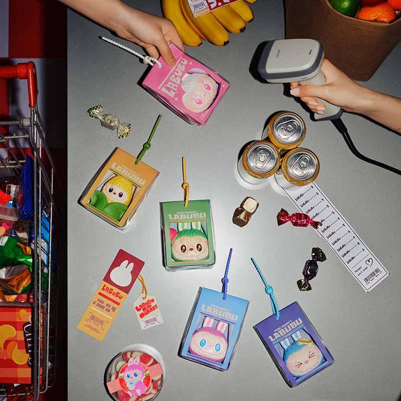 Labubu Wacky Mart Pinch Pendant – Blind Box Series