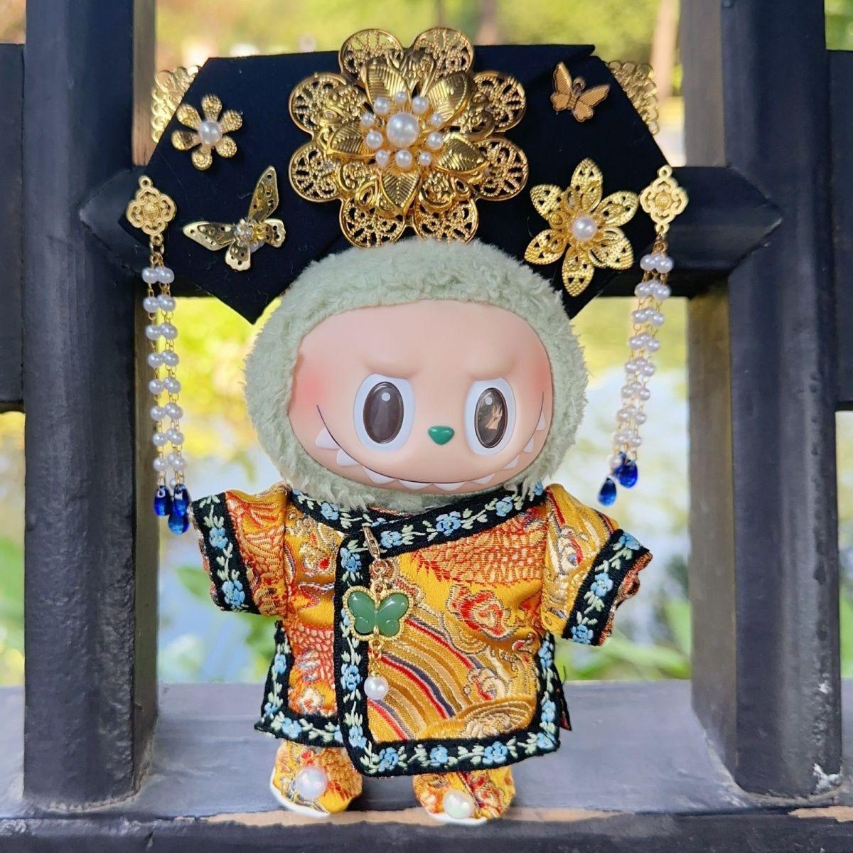 Labubu Imperial Elegance – Traditional Chinese Palace Costume | Fits V1 & V3 Generation