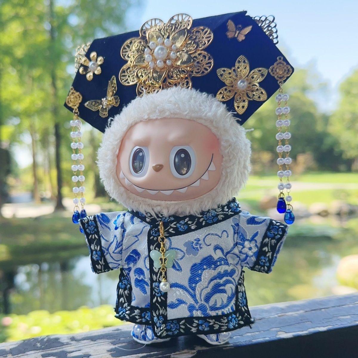 Labubu Imperial Elegance – Traditional Chinese Palace Costume | Fits V1 & V3 Generation