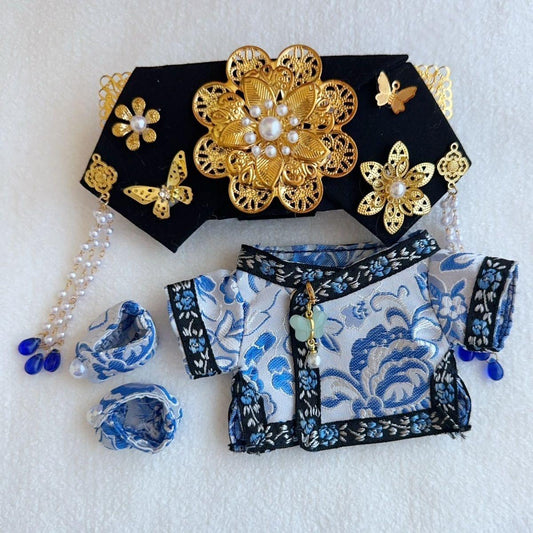 Labubu Imperial Elegance – Traditional Chinese Palace Costume | Fits V1 & V3 Generation