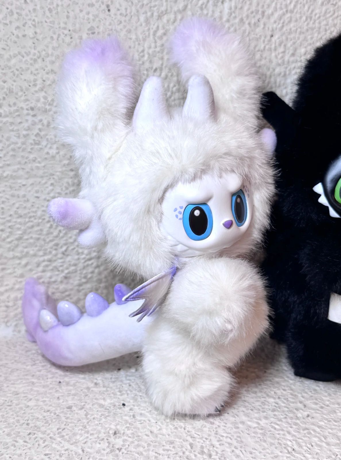 Labubu Custom Light Furry & Toothless (How To Train Your Dragon)