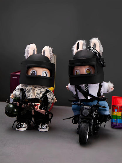 Labubu Elite Strike – Tactical Battle Outfit Set | Fits 17cm Labubu Plush Figures