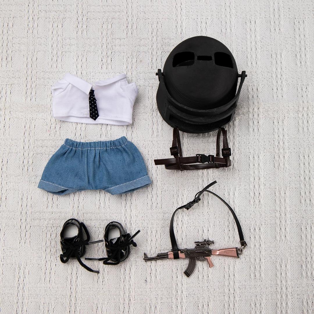 Labubu Elite Strike – Tactical Battle Outfit Set | Fits 17cm Labubu Plush Figures