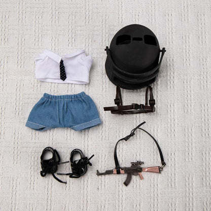 Labubu Elite Strike – Tactical Battle Outfit Set | Fits 17cm Labubu Plush Figures
