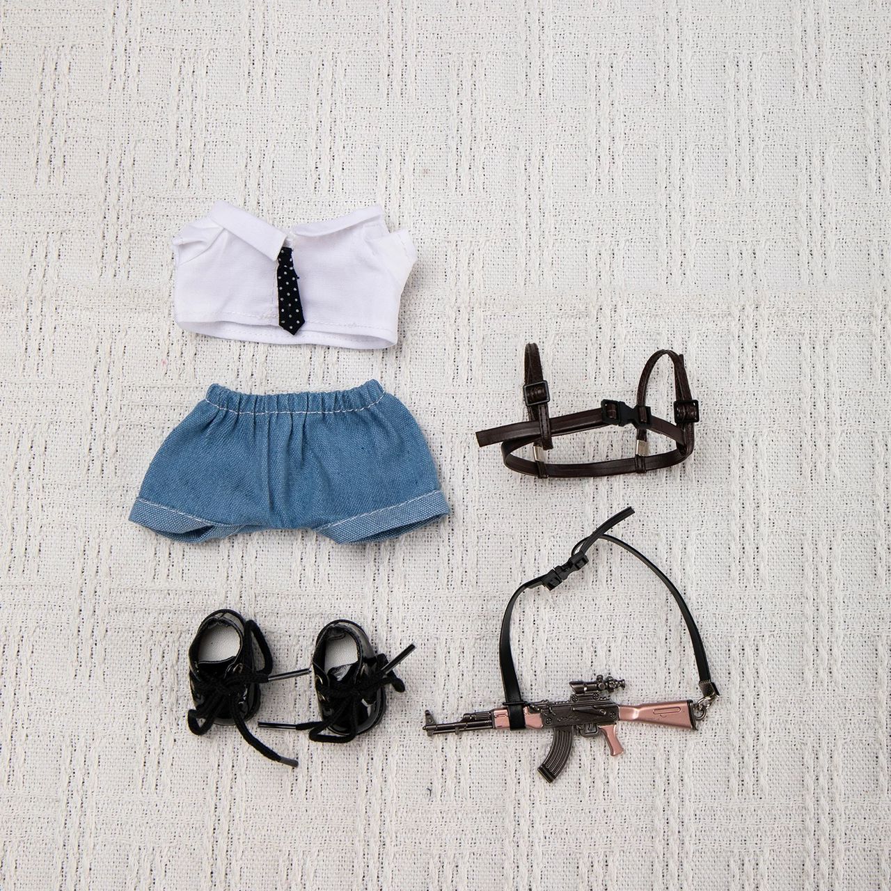 Labubu Elite Strike – Tactical Battle Outfit Set | Fits 17cm Labubu Plush Figures