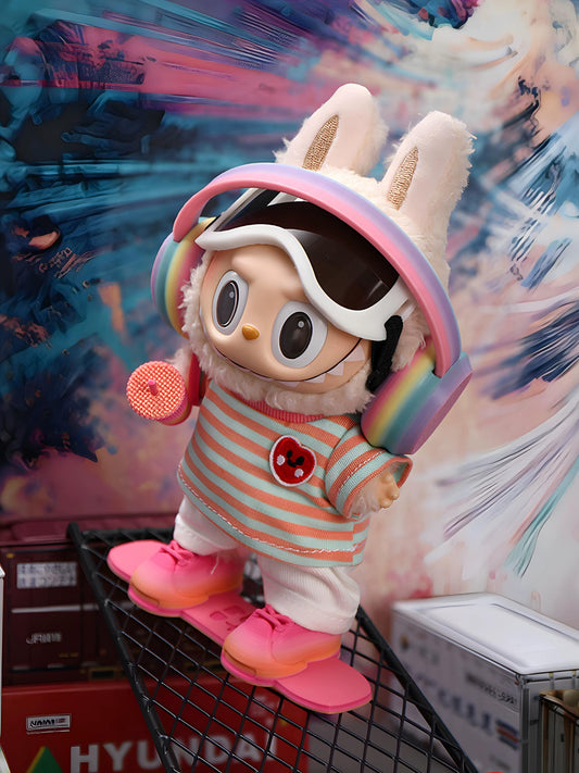 Labubu Candy Tracksuit – Urban Streetwear Outfit | Fits V1 & V3 Labubu Figures