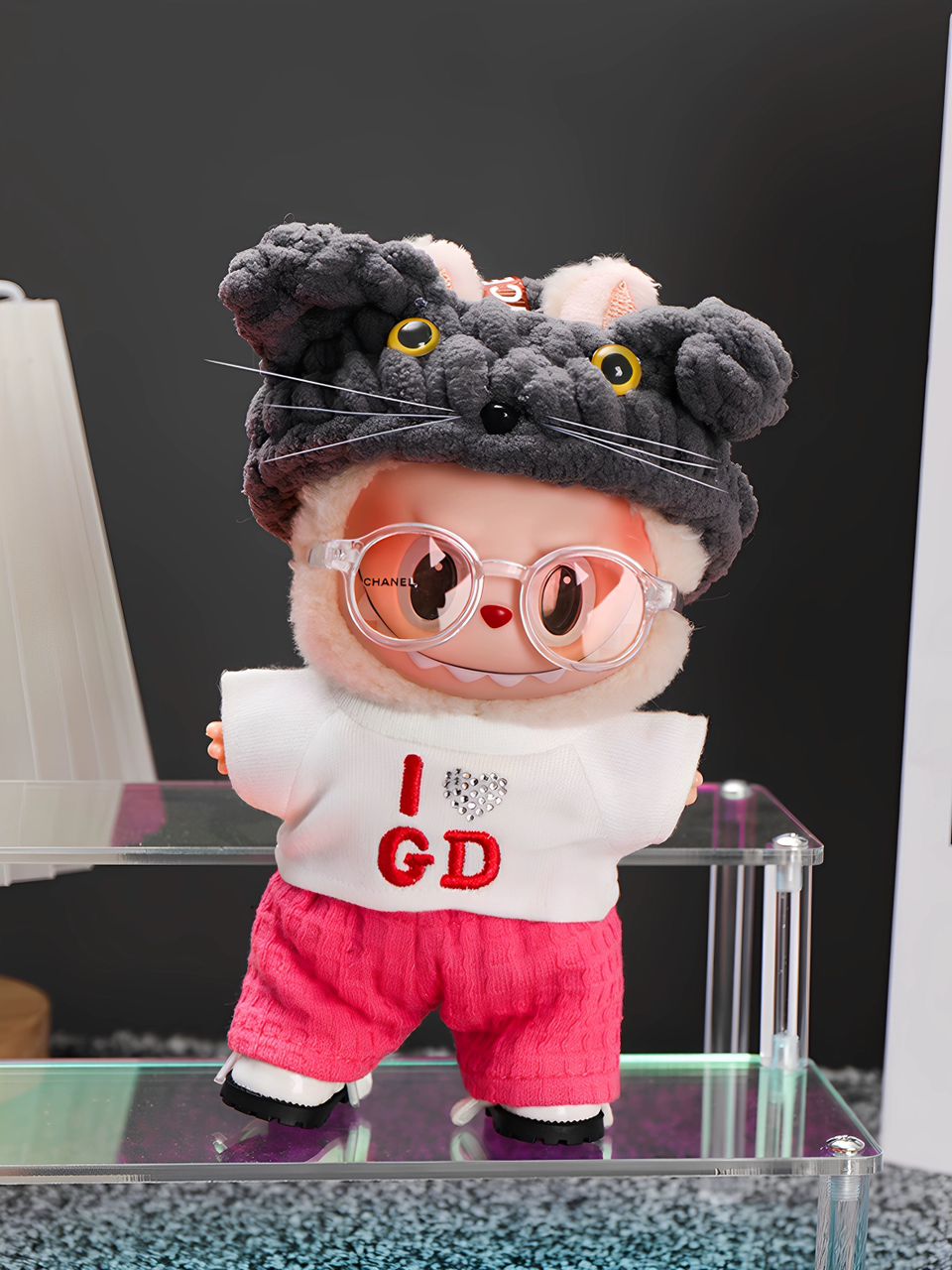 Labubu Kpop Fan Vibe – Urban Idol Streetwear Set | Fits Labubu Plush V1 & V2