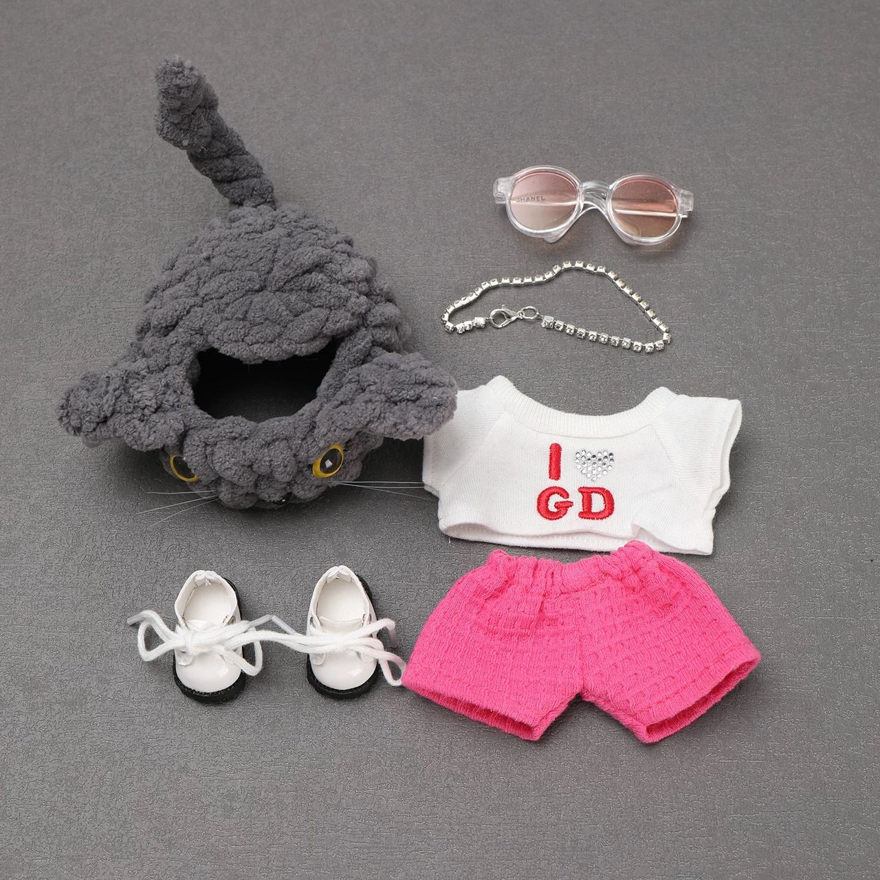 Labubu Kpop Fan Vibe – Urban Idol Streetwear Set | Fits Labubu Plush V1 & V2