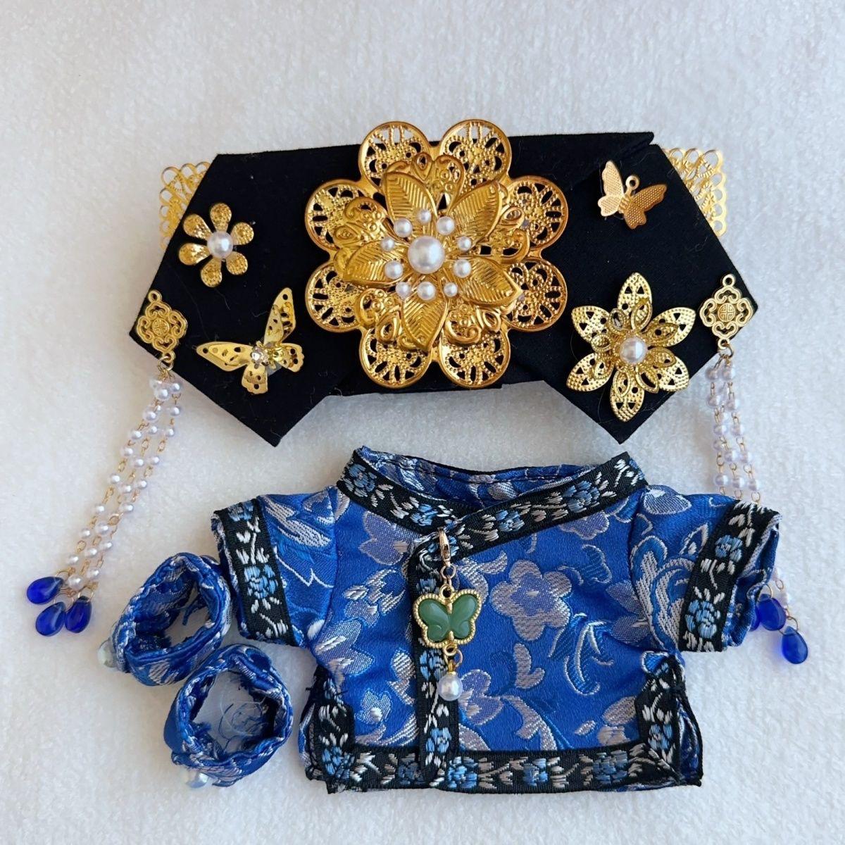 Labubu Imperial Elegance – Traditional Chinese Palace Costume | Fits V1 & V3 Generation