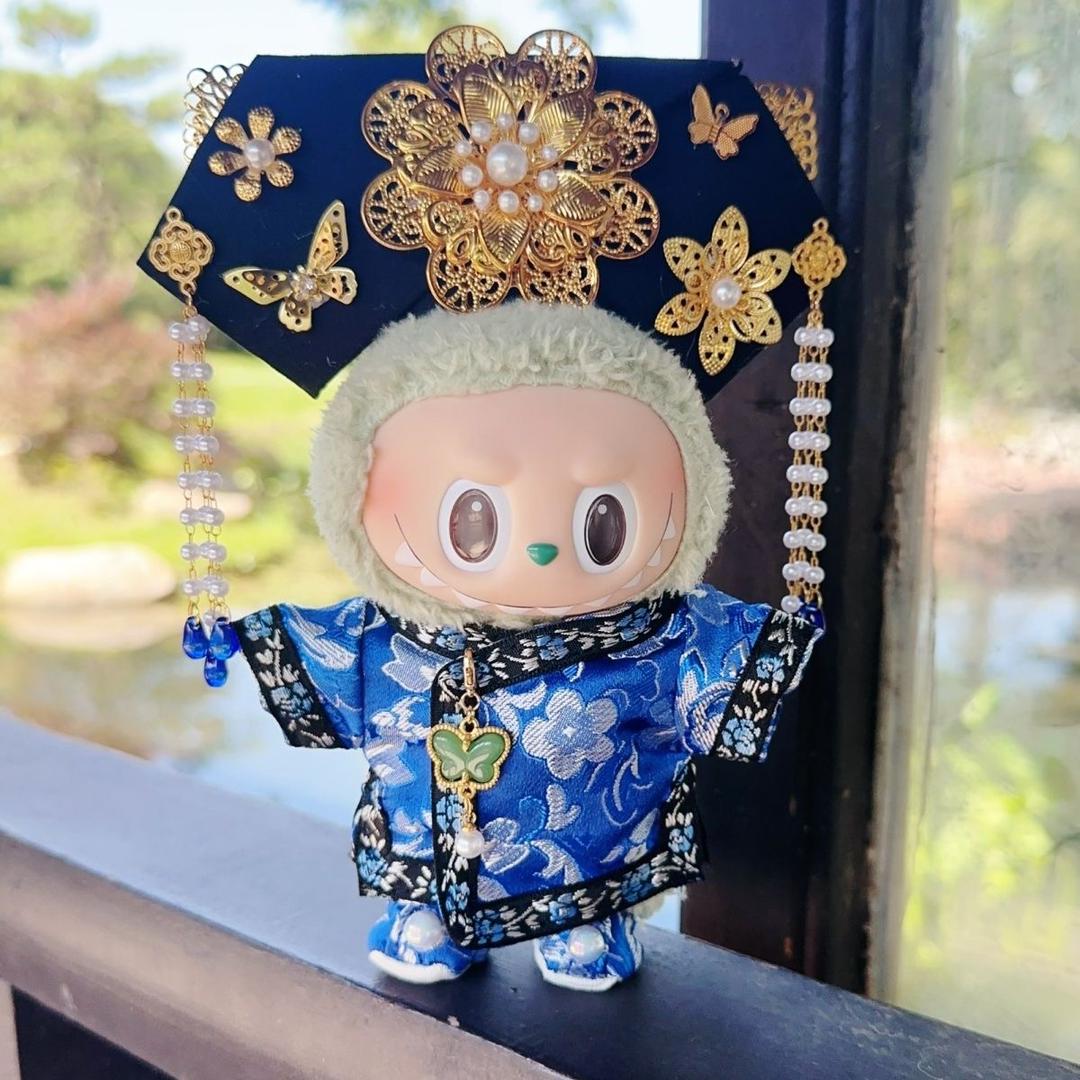 Labubu Imperial Elegance – Traditional Chinese Palace Costume | Fits V1 & V3 Generation