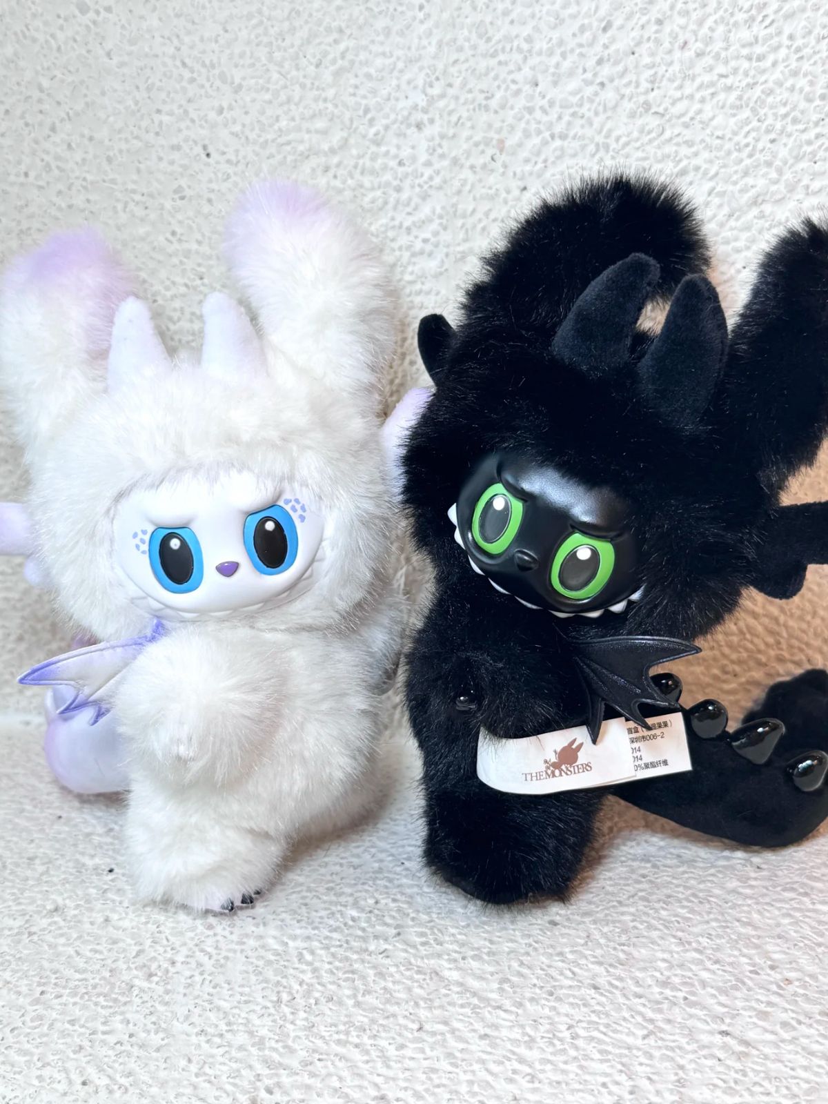 Labubu Custom Light Furry & Toothless (How To Train Your Dragon)