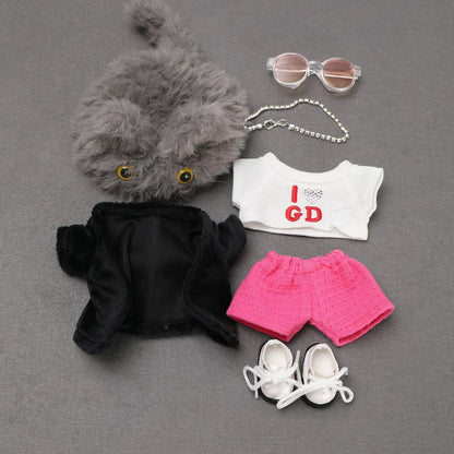 Labubu Kpop Fan Vibe – Urban Idol Streetwear Set | Fits Labubu Plush V1 & V2
