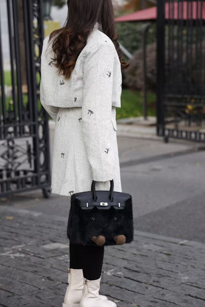 Classic Noir Fluff BK Bag