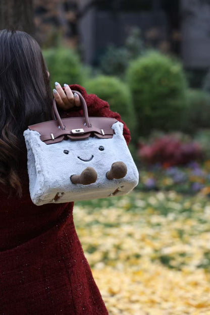 Classic Grey Fluff BK Bag