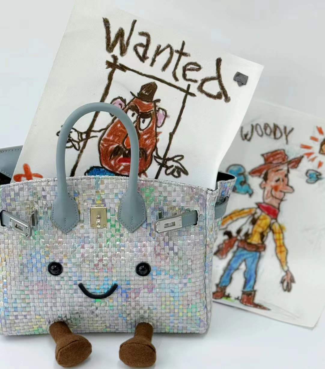 Classic Luminosa Fluff BK Bag