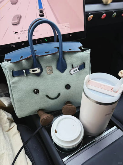 Classic Denim Fluff BK Bag