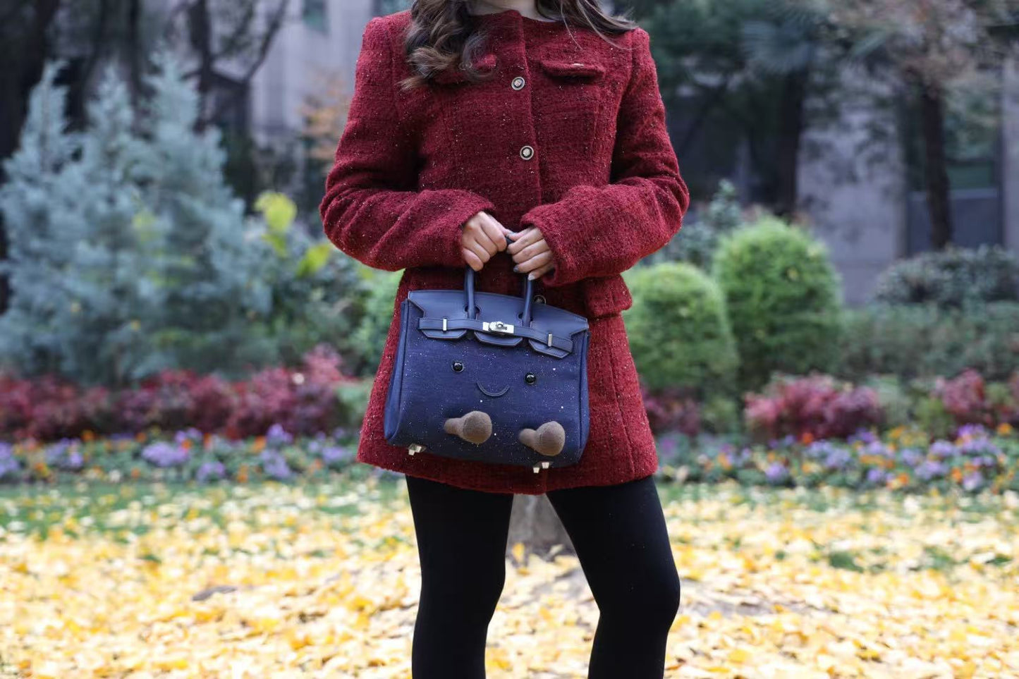 Classic Midnight Celeste Fluff BK Bag