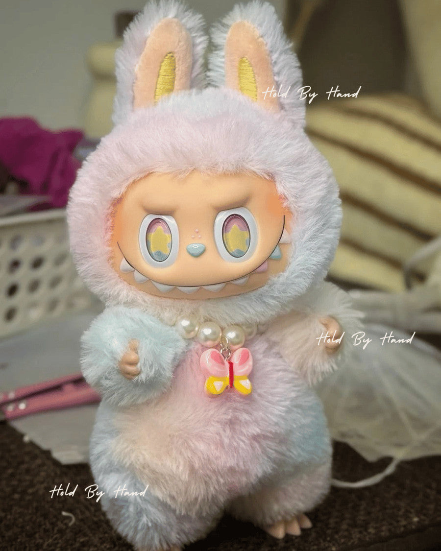 Custom Labubu Pink Dragon and Angel