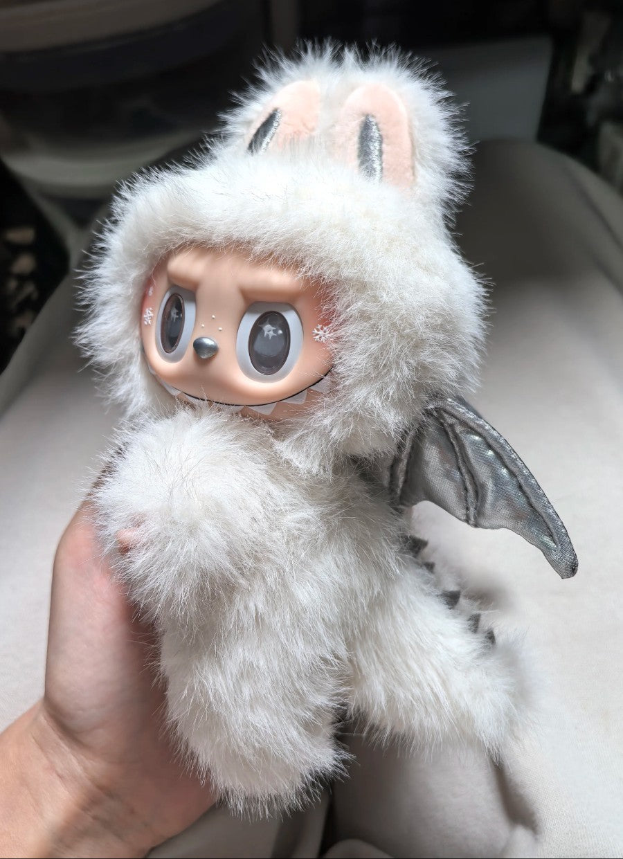 Custom Labubu Pink Dragon and Angel